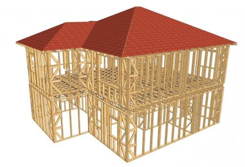 Eurocase - Case pe structura din lemn